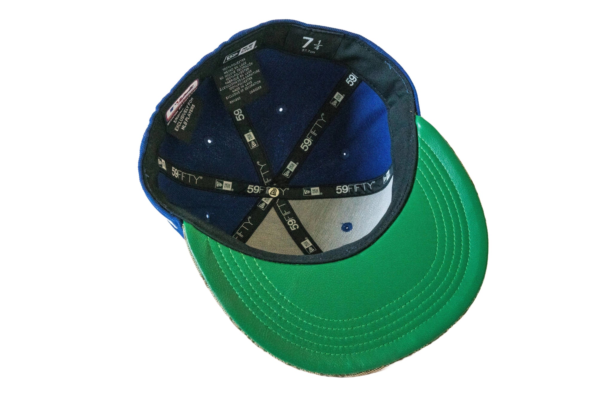 Custom New Era Los Angeles Dodgers Double G Hat (Blue)