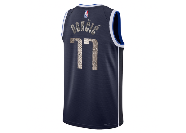 Custom Nike Luka Dončić Dallas Mavericks Python Jersey