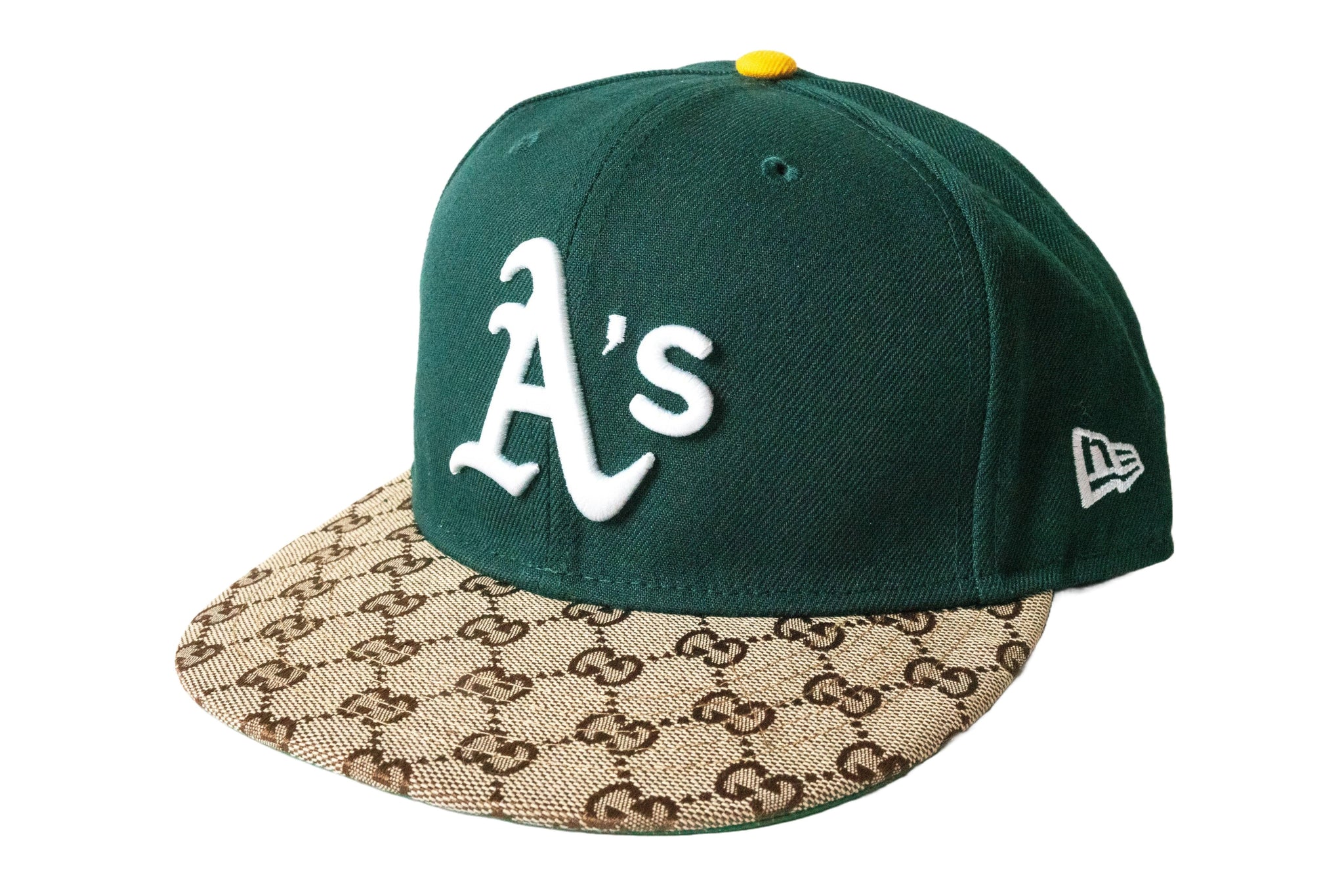 Custom New Era Oakland Athletics Double G Hat