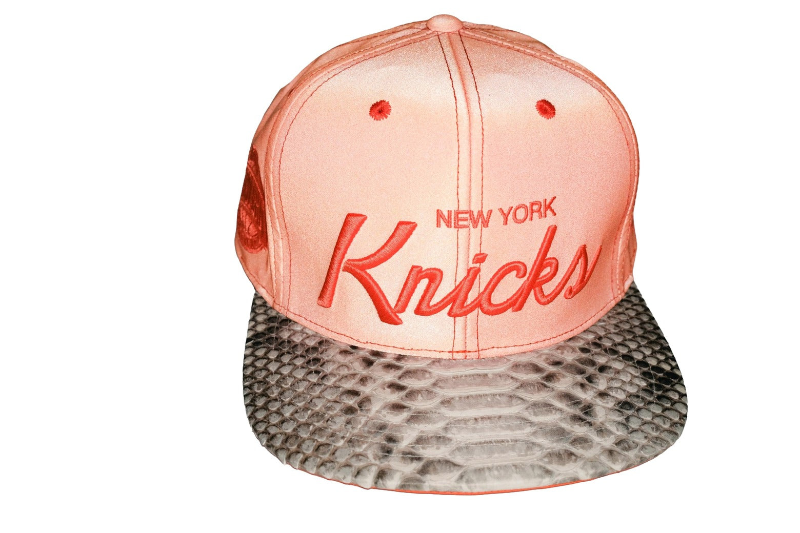 Custom Mitchell & Ness New York Knicks 3M Script Strapback