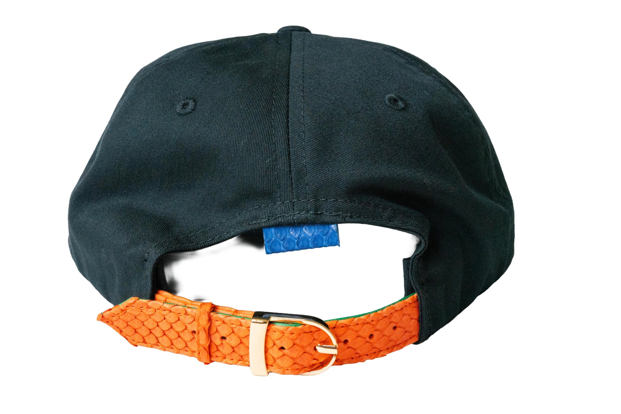 Custom "NY" Knicks Colorway Python Strapback