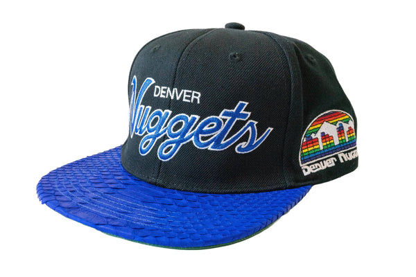 Custom Mitchell & Ness Denver Nuggets The Script Strapback