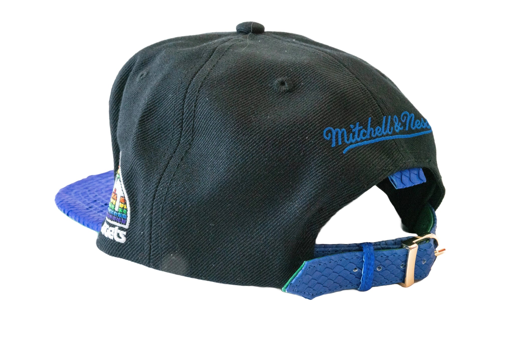 Custom Mitchell & Ness Denver Nuggets The Script Strapback