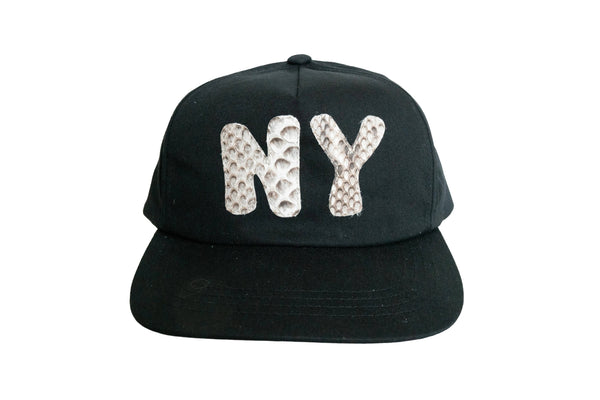Custom "NY" Python Strapback