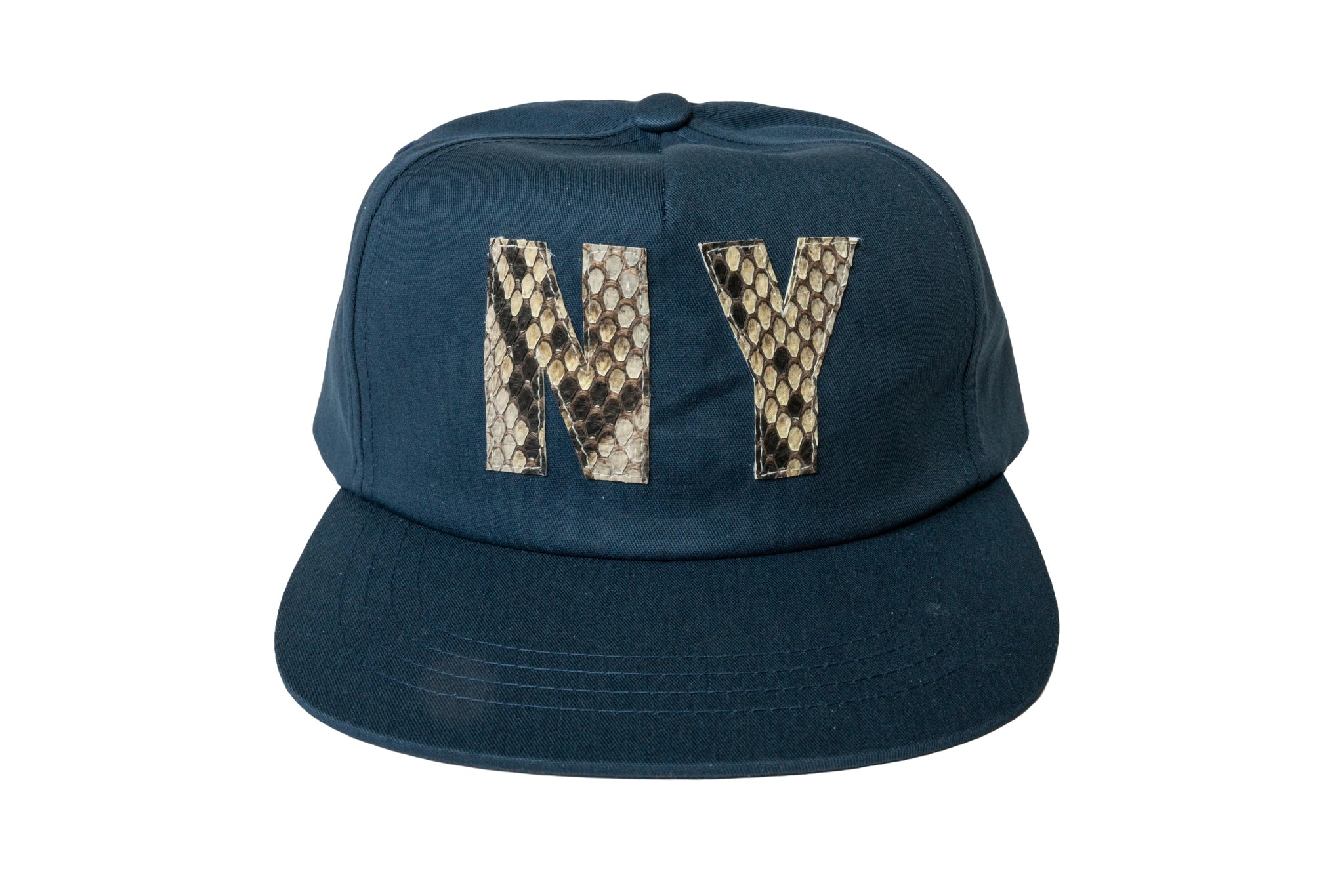 Custom "NY" Python Strapback