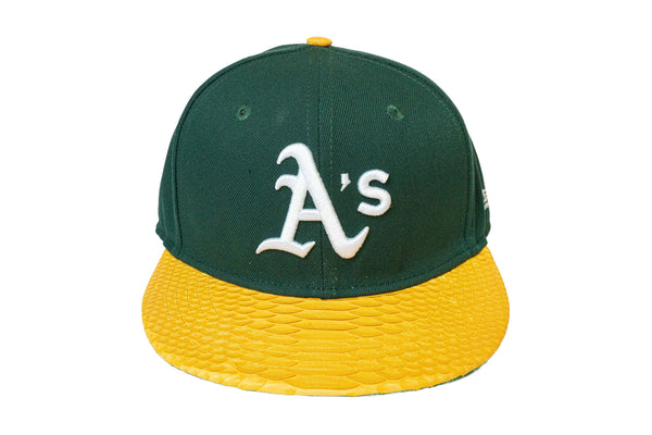 Custom New Era Oakland A's Basic Logo Strapback