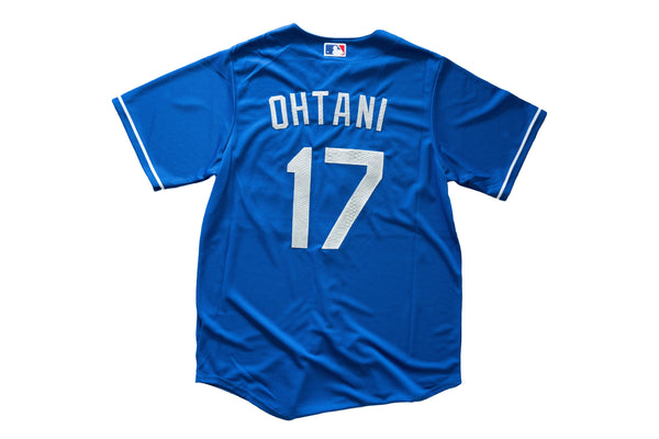 Custom Nike Shohei Ohtani Los Angeles Dodgers Python Jersey (Blue)