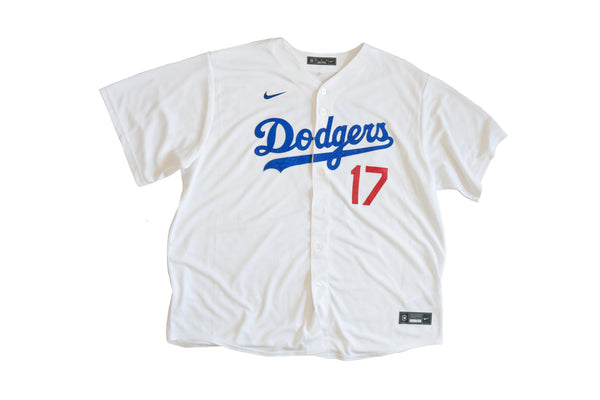 Custom Nike Shohei Ohtani Los Angeles Dodgers Python Jersey (White)