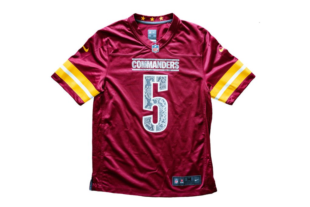 Custom Jayden Daniels Washington Commanders Nike Python Jersey