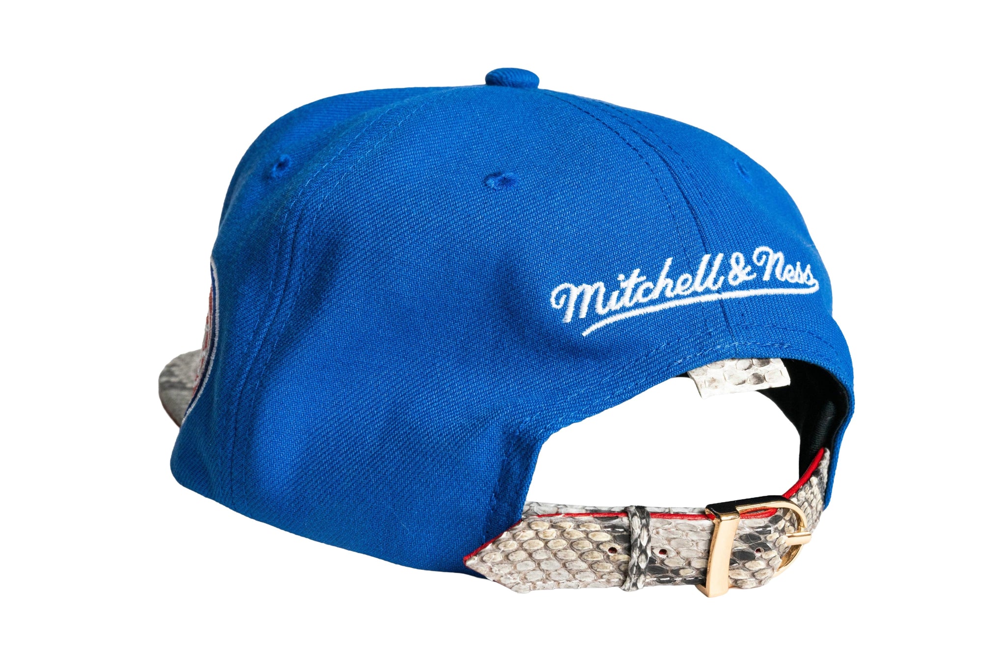 Custom Mitchell & Ness Detroit Pistons Head Coach Script Strapback