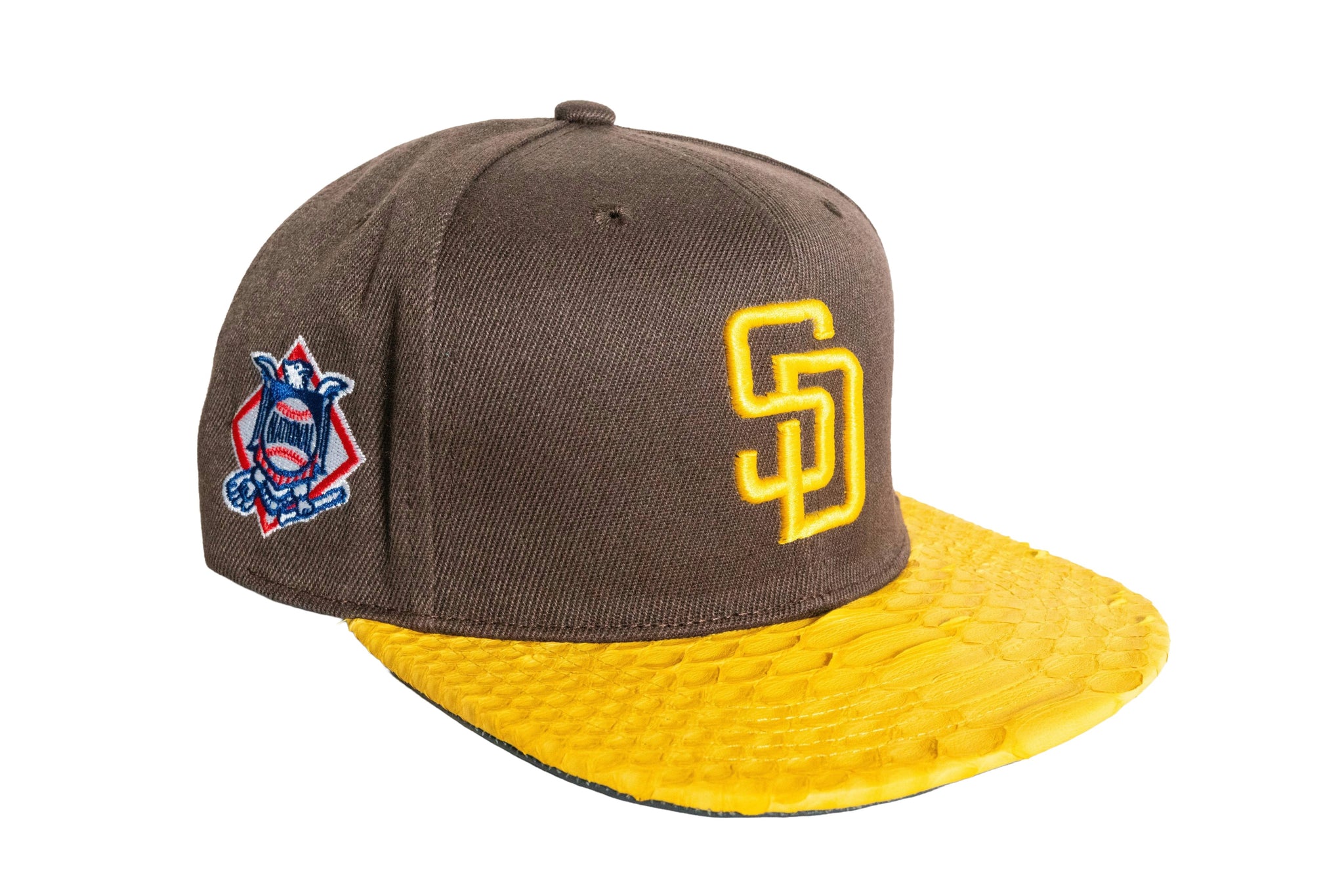 Custom Mitchell & Ness San Diego Padres OG Logo Strapback