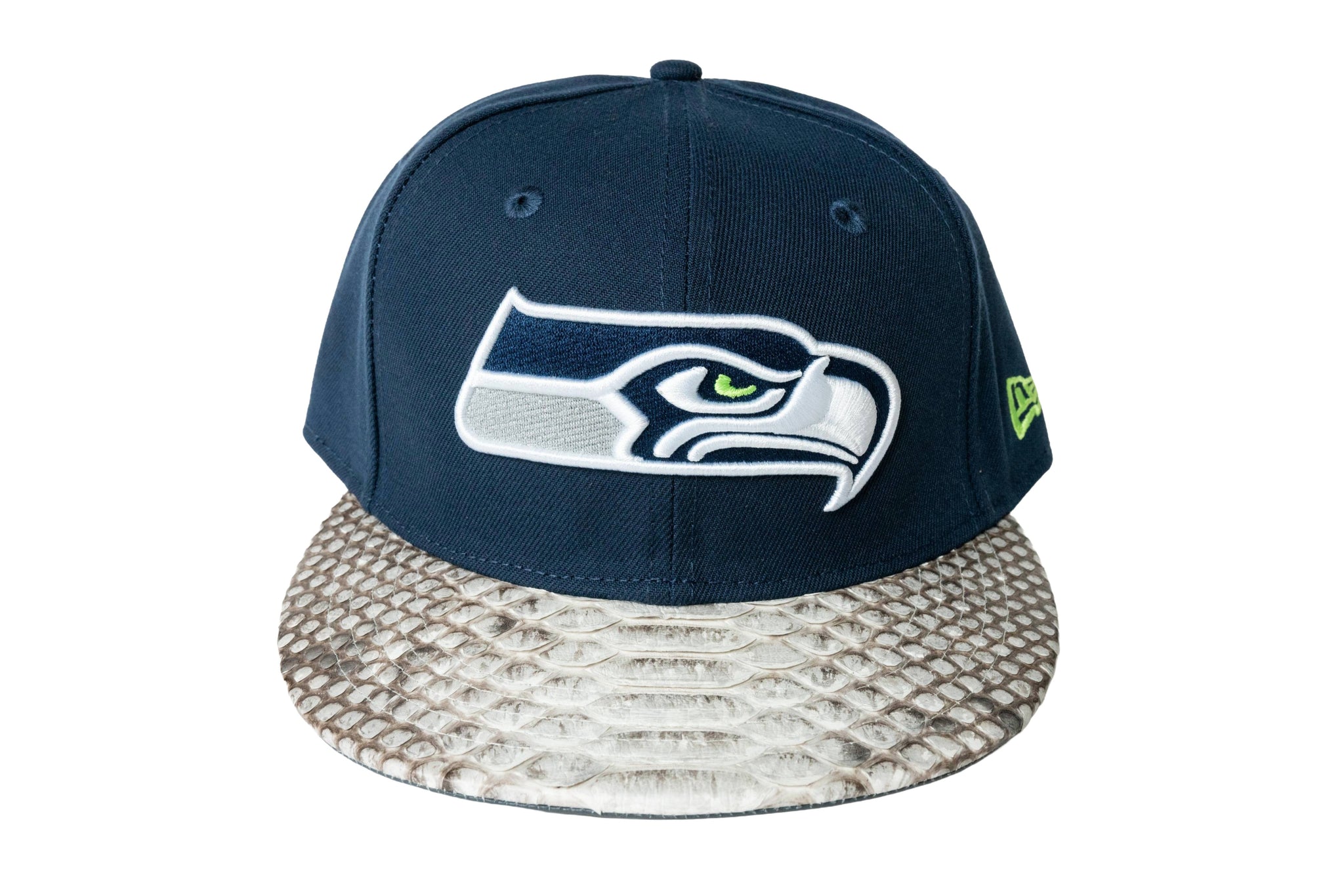 Custom New Era Seattle Seahawks Classic Logo Strapback