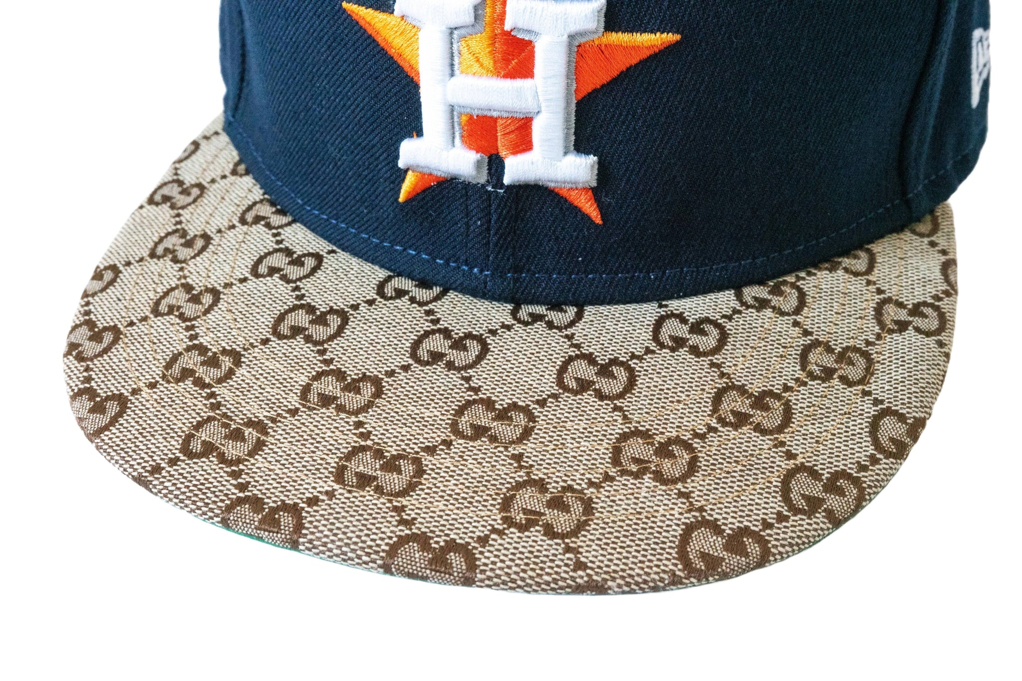 Custom New Era Houston Astros Gucci Hat