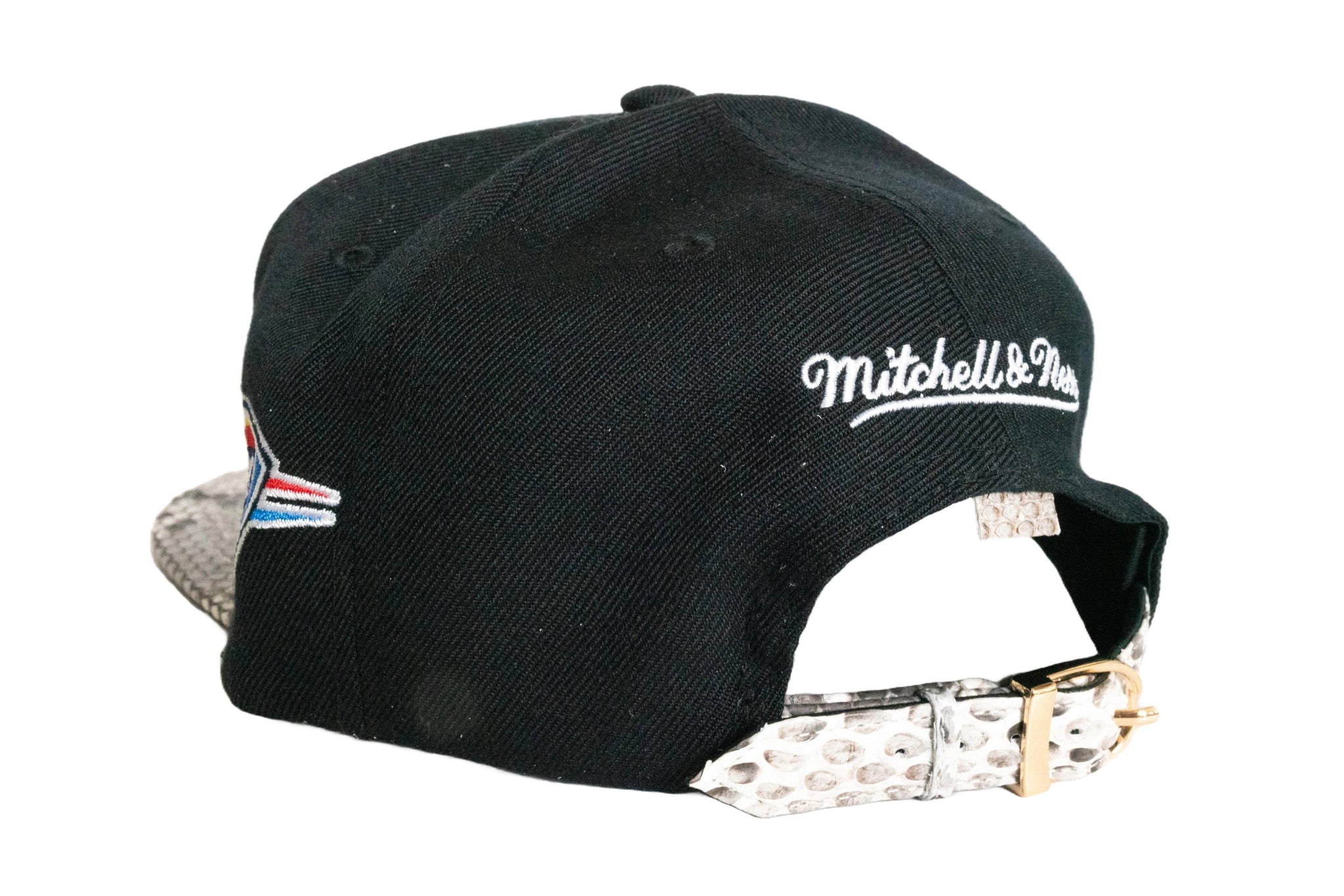 Custom Mitchell & Ness Oklahoma City Thunder Script Strapback (Natural)