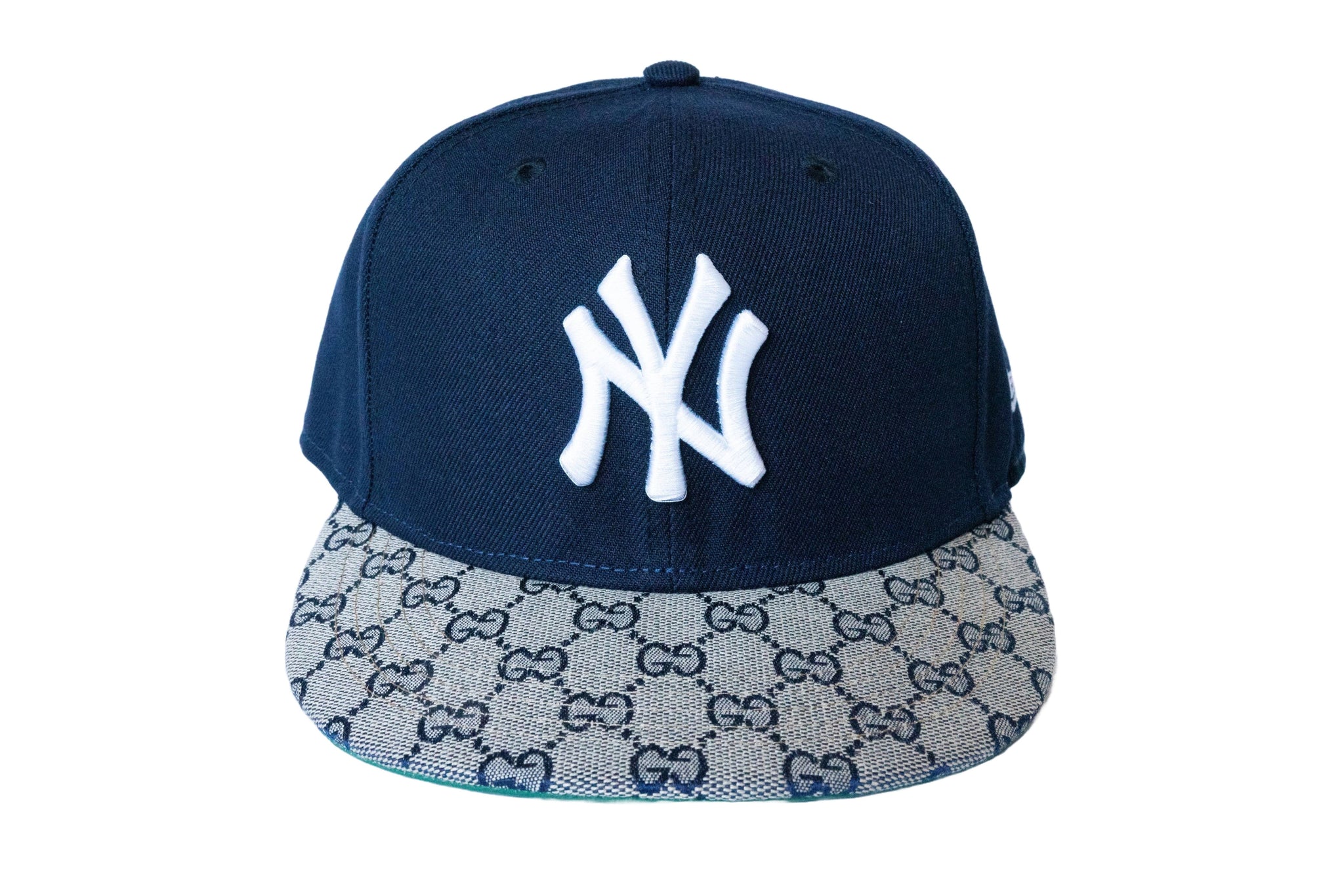 Custom New Era New York Yankees Navy Double G Hat