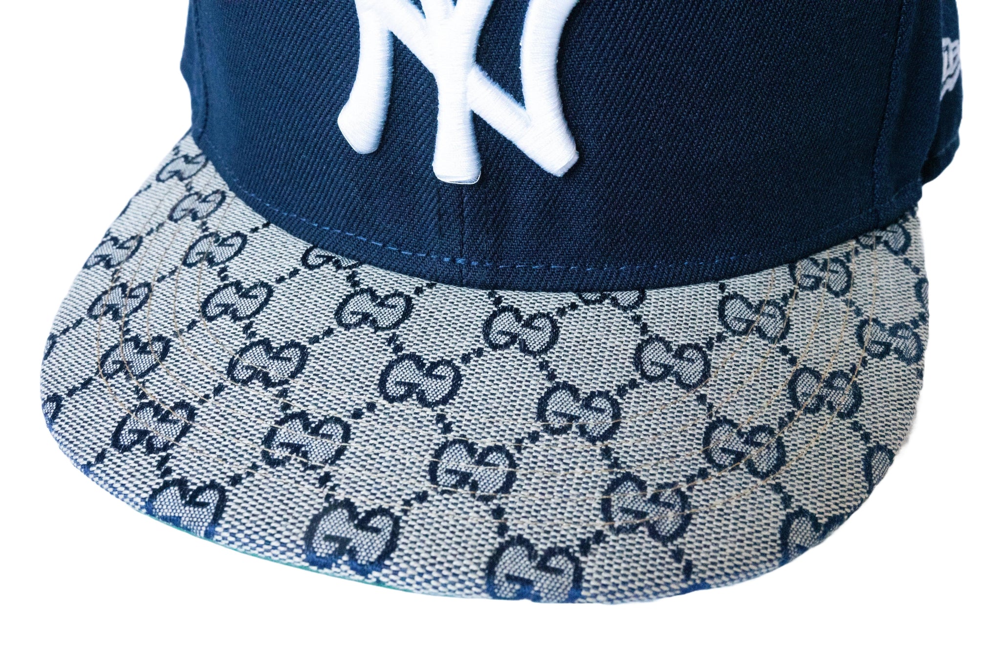 Custom New Era New York Yankees Navy Double G Hat