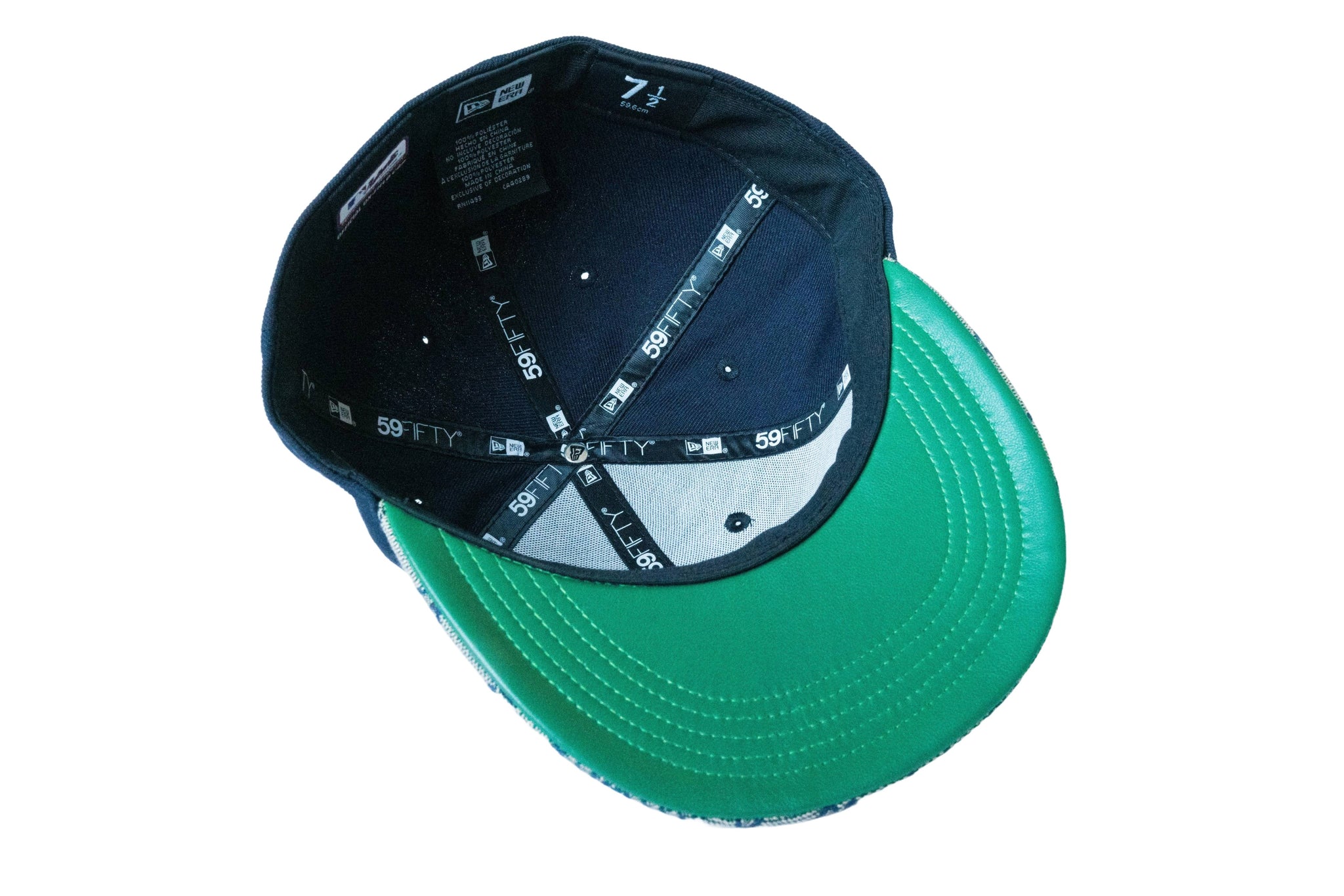 Custom New Era New York Yankees Navy Double G Hat