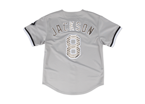 Custom Mitchell & Ness Bo Jackson 1993 Chicago White Sox Python Jersey