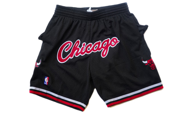 Custom Mitchell & Ness Chicago Bulls 1997-1998 "CHICAGO" Swingman Shorts