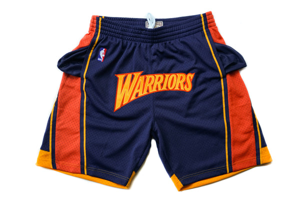 Custom Mitchell & Ness Golden State Warriors 2009-2010 "WARRIORS" Swingman Shorts