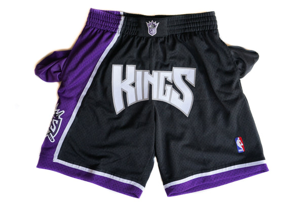 Custom Mitchell & Ness Sacramento Kings 2000-2001 "KINGS" Swingman Shorts