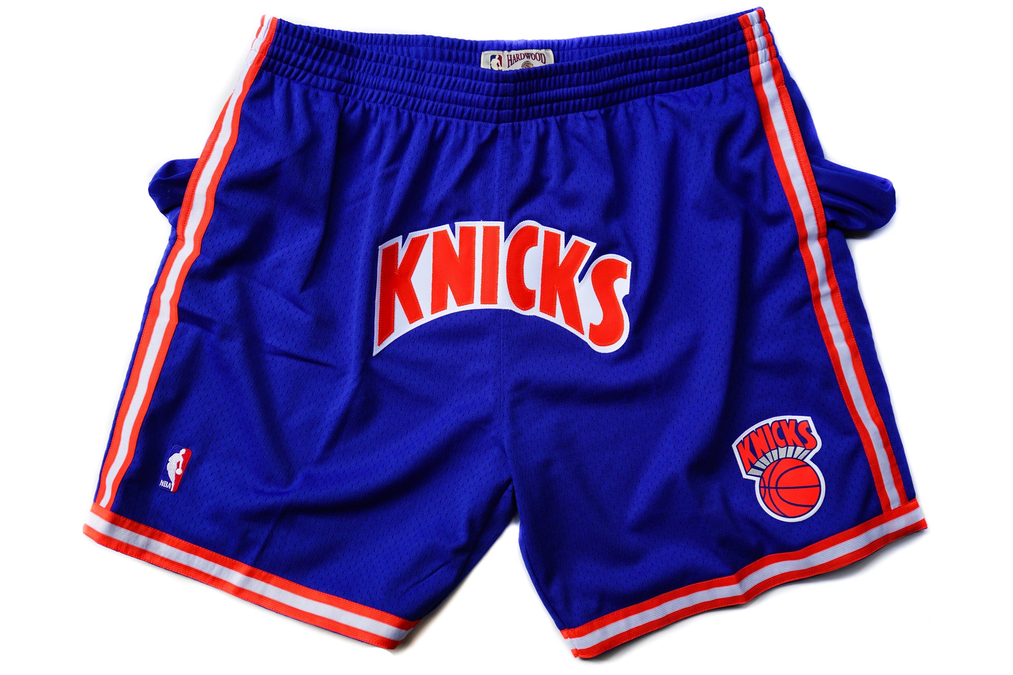 Custom Mitchell & Ness New York Knicks 1991-1992 "KNICKS" Swingman Shorts