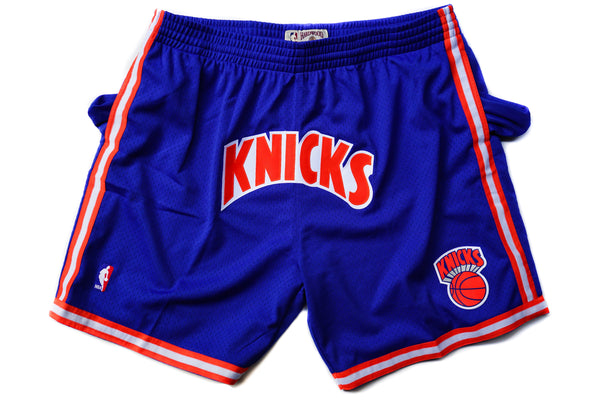 Custom Mitchell & Ness New York Knicks 1991-1992 "KNICKS" Swingman Shorts