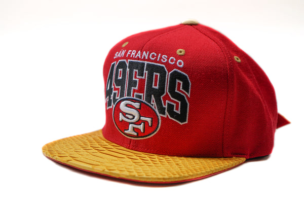 Custom Mitchell & Ness San Francisco 49ers Basic Logo Strapback