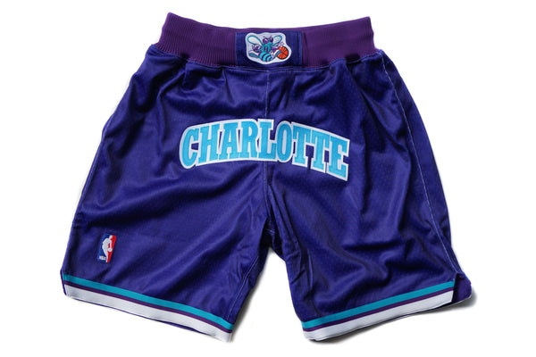 Custom Mitchell & Ness Charlotte Hornets 1994-1995 Authentic Shorts