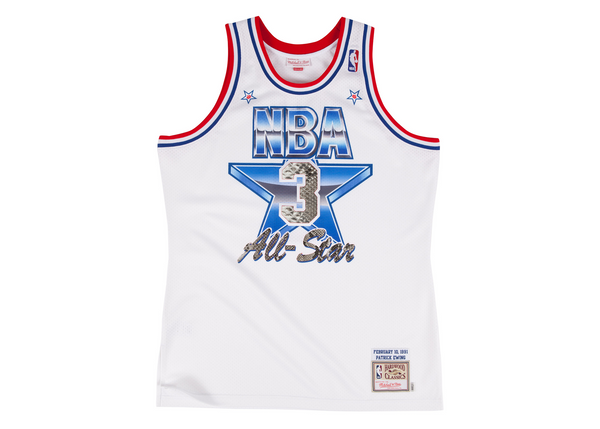 Custom Mitchell & Ness Patrick Ewing 1991 NBA All Star Python Jersey