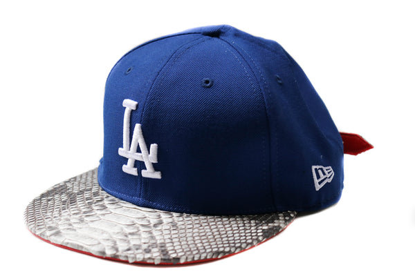 Custom New Era Los Angeles Dodgers Basic Logo Strapback