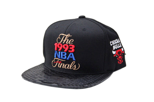 Custom Mitchell & Ness Chicago Bulls 1993 NBA Finals Strapback