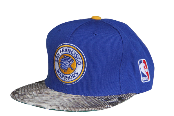 Custom Mitchell & Ness San Francisco Warriors 2 Tone Strapback