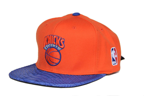 Custom Mitchell & Ness New York Knicks XL Logo Strapback