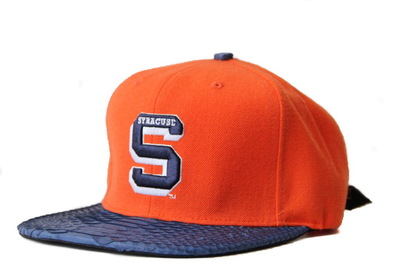Custom Mitchell & Ness Syracuse University Basic Logo Strapback
