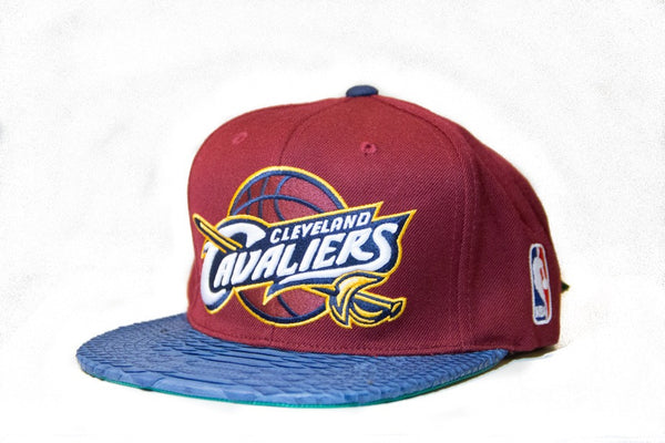 Custom Mitchell & Ness Cleveland Cavaliers XL Logo Strapback