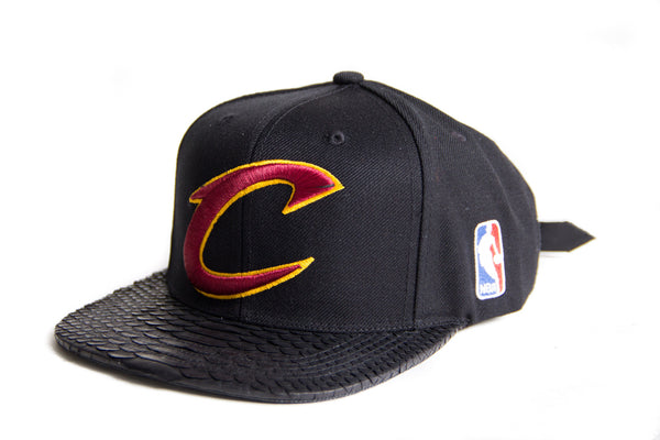 Custom Mitchell & Ness Cleveland Cavaliers "C" Logo Strapback