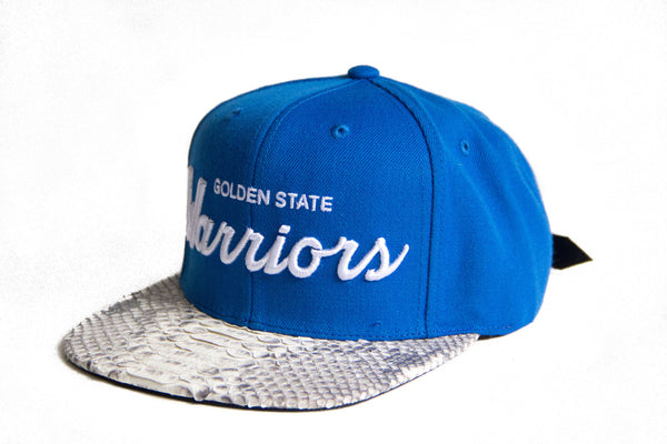 Custom Mitchell & Ness Golden State Warriors Special Script Strapback