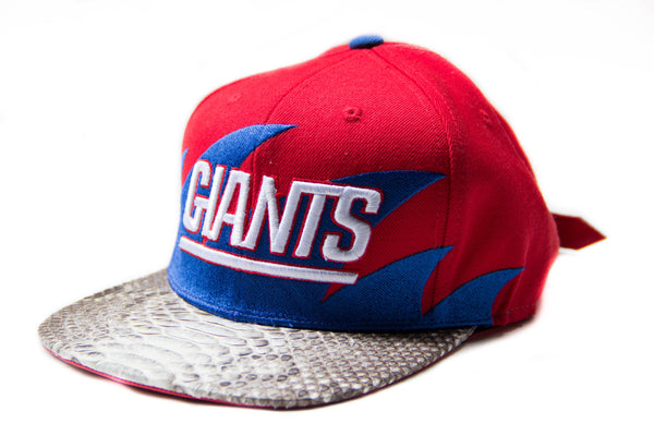 Custom Mitchell & Ness New York Giants Split Strapback