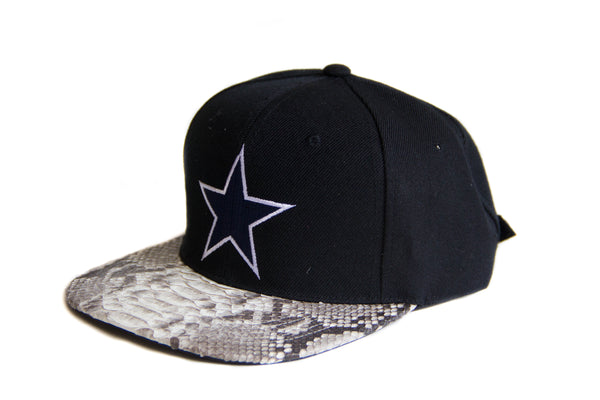 Custom Dallas Cowboys Black Strapback