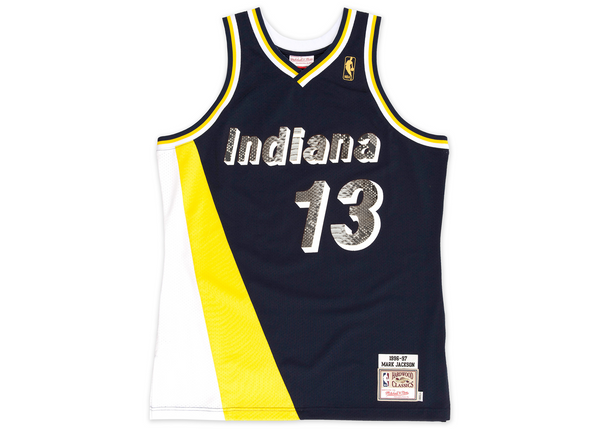 Custom Mitchell & Ness Mark Jackson 1996-1997 Indiana Pacers Python Jersey