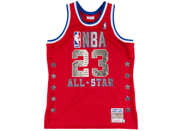Custom Mitchell & Ness Michael Jordan 1988-1989 All Star Python Jersey