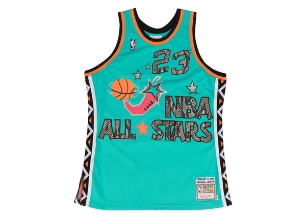 Custom Mitchell & Ness Michael Jordan 1996 NBA All-Star Python Jersey