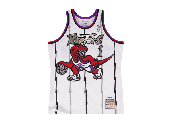 Custom Mitchell & Ness Tracy McGrady 1998-1999 Toronto Raptors Python Jersey