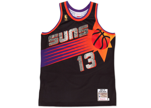Custom Mitchell & Ness Steve Nash 1996-1997 Phoenix Suns Python Jersey