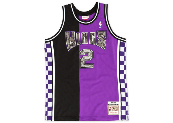 Custom Mitchell & Ness Mitch Richmond 1994-1995 Sacramento Kings Python Jersey