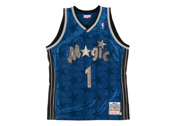 Custom Mitchell & Ness Tracy McGrady 2000-2001 Orlando Magic Python Jersey
