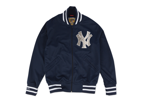 Custom Mitchell & Ness New York Yankees 1988 Authentic BP Python Jacket